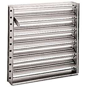 Registre B 700 carré réglable depuis la face du diffuseur Acier 375x375mm|Aldes-ALD11051324