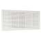 Grille emboutie intérieure en acier SR 377 200x100 mm