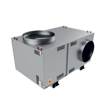 Caisson C4 Ecowatt, 1000 m3/h, refoul. vertical dble piquage, mono 230V|S&P France ( Unelvent )-UNE237623