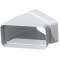 Coude 45DEG horizontal PVC rigide, rectangulaire 55 x 220 mm, gamme TUBPLA|S&P France ( Unelvent )-UNE834085