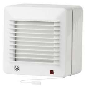 Aérateur petites dimensions, 95m3/h, installation sur vitre, entretoises, D100mm|S&P France ( Unelvent )-UNE450163