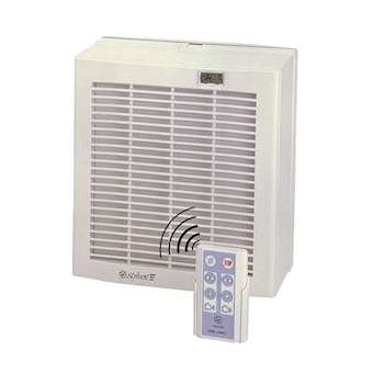 Aérateur de vitre, 2V extract. 489/430 m3/h, 1V d'insuff. 296 m3/h, radio cde|S&P France ( Unelvent )-UNE455315