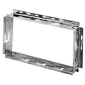 Contre-cadre de montage F4 en acier galvanisé pour grille murale 300x300 mm|Aldes-ALD11053788