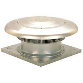 Tourelle d'extraction horizontale, 6 pôles, tri 230/400V, D630 mm|S&P France ( Unelvent )-UNE204248