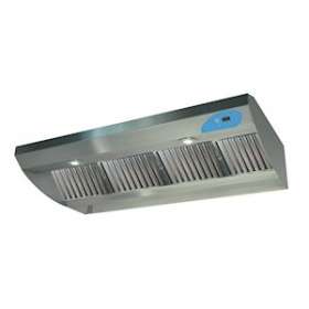Hotte inox semi-pro, 1000 m3/h, commande digitale progressive, long 900 mm|S&P France ( Unelvent )-UNE220301