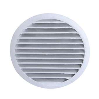 Grille de rejet extérieur circulaire fonte aluminium, D de raccordement 315 mm|S&P France ( Unelvent )-UNE873128
