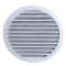 Grille de rejet extérieur circulaire fonte aluminium, D de raccordement 315 mm