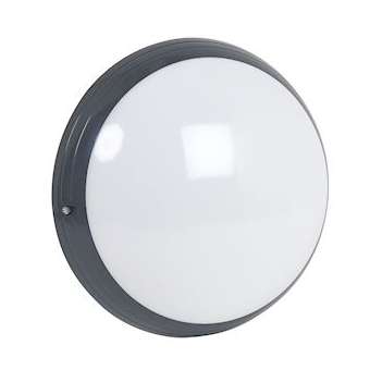 Hublot fonctionnel anthracite antivandale Astreo LED 1400lm à détection HF|Sarlam-SLMSL532198