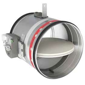 Clapet coupe-feu 2 H, circulaire, contacts début/fin de course, NF, D315 mm|S&P France ( Unelvent )-UNE860821