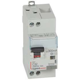 Disj diff monobloc DX³6000 10kA arrivée haut/départ bas vis U+N 32A typeAC 300mA|Legrand-LEG410816