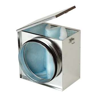 Caisson filtre G4, trappe d'accès au filtre, raccordement à joint D 160 mm|S&P France ( Unelvent )-UNE973669