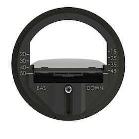 Régulateur de débit réglable basse pression, 50 à 250 Pa, D 100 mm, 45 m3/h|S&P France ( Unelvent )-UNE852908