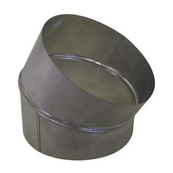 Coude galvanisé 30DEG - Diamètre 200 mm embouti|Aldes-ALD11093100