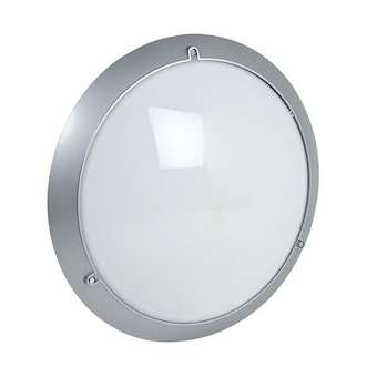 Hublot Chartres Infini antivandale à détection HF LED 3000lm gris métal taille 2|Sarlam-SLMSL532057