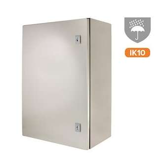 Coffret étanche PSWB IP 66 en métal 600 x 800 x 300 mm avec plaque de fond|-IZYPSWB608030