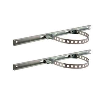 Kit de fixation poteau (diam. max. 200 mm) pour PSW et PSWB (Larg. max 600 mm)|-IZYPSWU-600POST