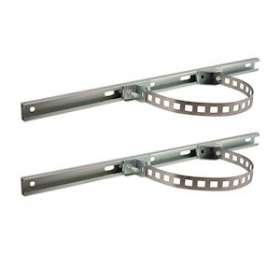 Kit de fixation poteau (diam. max. 200 mm) pour PSW et PSWB (Larg. max 600 mm)|-IZYPSWU-600POST