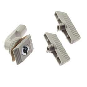 Serrure à clé ABS double barre 3 mm + 2 clés pour PSW / PSWB|-IZYPSWU-KL1