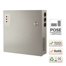 Alim. Chargeur PSX 230V AC / 24V DC (27,6V) / 2,5A - 265 x 265 x 72 mm|-IZYPSX300-242.5