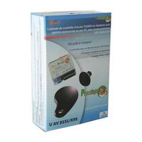 Pack centrale mono-porte avec 10 badges résidents programmés et 1 badge maitre|Golmar-BITUAV0151-K95