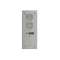 Platine aluminium 5mm audio 1 rangée 1 bouton