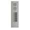 Platine aluminium 5mm audio 1 rangée 8 boutons
