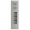 Platine aluminium 5mm audio 1 rangée 10 boutons