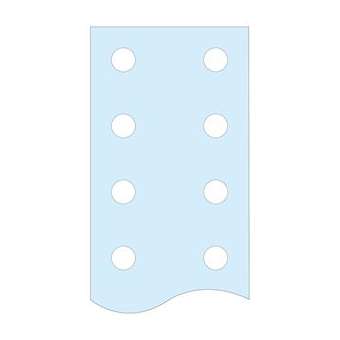 Linergy BS - Barre pour JdB vertical - plate perforée - L 1675mm - 60x10|Schneider Electric-SCHLVS04526