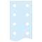 Linergy BS - Barre pour JdB vertical - plate perforée - L 1675mm - 60x10|Schneider Electric-SCHLVS04526