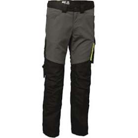 Pantalon de travail Aker sans poches porte-outils noir/gris taille 48|Bizline-BIZ731793