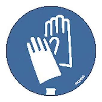 etiquette 'protection des mains' 50mm|Catu-CATAT-54-05