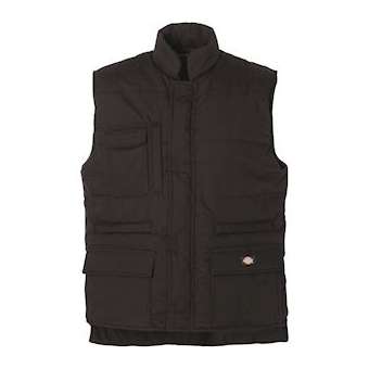 Gilet matelassé multipoches sans manches noir taille XXL|Bizline-BIZ731394