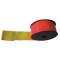 ruban fluo rouge/jaune 50mm x 50m