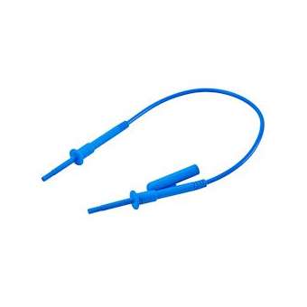 Cordon HT 15kV reprise arrière bleu 0.35 mètre|Chauvin arnoux-CHXP01295526