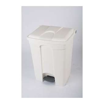 CONTAINER 70L blanc couvercle blanc|JVD-JVD8991092