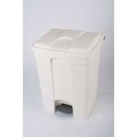 CONTAINER 70L blanc couvercle blanc|JVD-JVD8991092