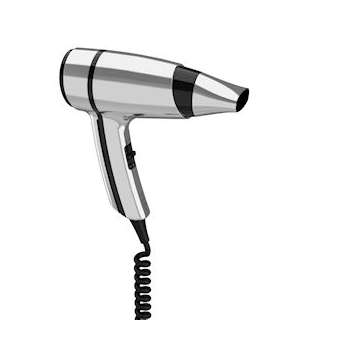 Sèche-Cheveux BRITTONY pistolet chromé|JVD-JVD8221142