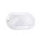 ORIO - Hublot Ext. IP54 IK10, ovale, blanc, E27 60W max., lpe non incl.