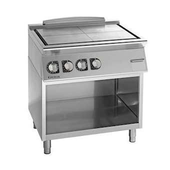 Fourneaux plaques coup de feu, 4 zones électriques|Tecnox by giorik-TXGTE940G