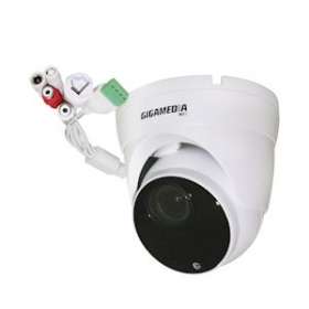 caméra IP DOME 1080P objectif motorisé 2.8-12mm|Gigamedia-GGMIPCED2VFM