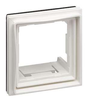 Jeu de 2 adaptateurs NewVegaD surface, pour mécanismes Systo|Hager-HAGFD00E1