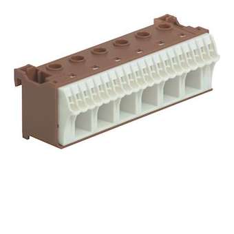 Bornier phase sanvis 20x4mm2 + 6x25mm2|Hager-HAGKN26P