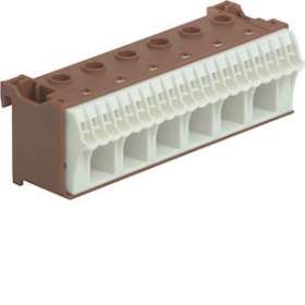 Bornier phase sanvis 20x4mm2 + 6x25mm2|Hager-HAGKN26P