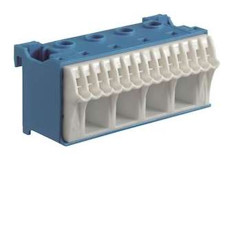 Bornier neutre sanvis 14x4mm2 + 4x25mm2|Hager-HAGKN18N