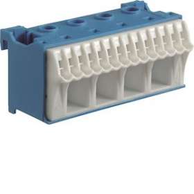 Bornier neutre sanvis 14x4mm2 + 4x25mm2|Hager-HAGKN18N