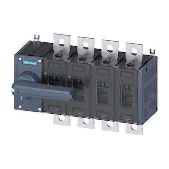 Int Sec 250A, TAILLE 3, 4 POLES Cde Front GAUCHE App compl. Cde|Siemens Industries et Infrastructures-SIE3KD3842-0PE10-0