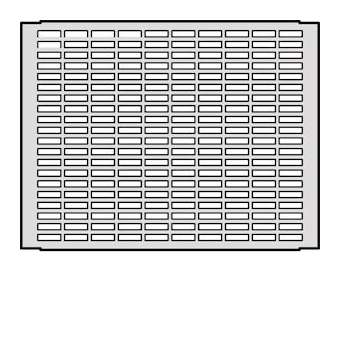 Platine perforée 300x500|Hager-HAGUC960