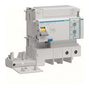 Bloc différentiel 2P 125A réglable type haute immunité|Hager-HAGBTH280E