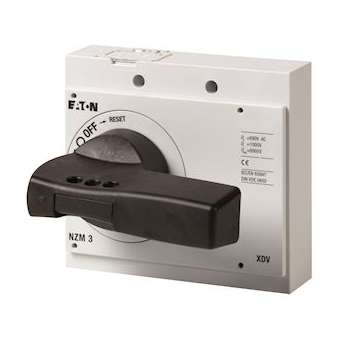 Poignée rotative pour mécanisme inverseur, verrouillable, taille 3|Eaton industries-EONNZM3-XDV