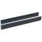 Jeu de 2 trappes pleines latérales hauteur 100mm - baie LCS³ profondeur 1000mm